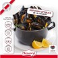 Marmite a moule - MENASTYL - 3645567 - En acier émaillé - Noir - 18 cm - 2,7 litres - Tous feux dont induction Marmite a moule - MENASTYL - 3645567 - En acier émaillé - Noir - 18 cm - 2,7 litres - Tous feux dont induction