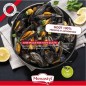 Marmite a moule - MENASTYL - 3645563 - En acier émaillé - Noir - 18 cm - Avec écritures - Tous feux dont induction Marmite a moule - MENASTYL - 3645563 - En acier émaillé - Noir - 18 cm - Avec écritures - Tous feux dont induction