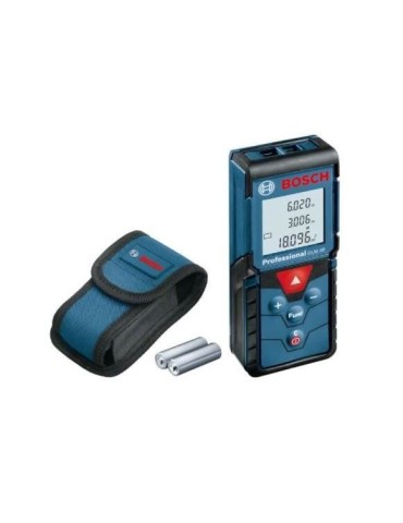 Télémetre laser Bosch Professional GLM 5025 G (laser rouge, portée: 0,15 – 40,00 m 2 piles 1,5 V LR03 (AAA), housse) - 0601