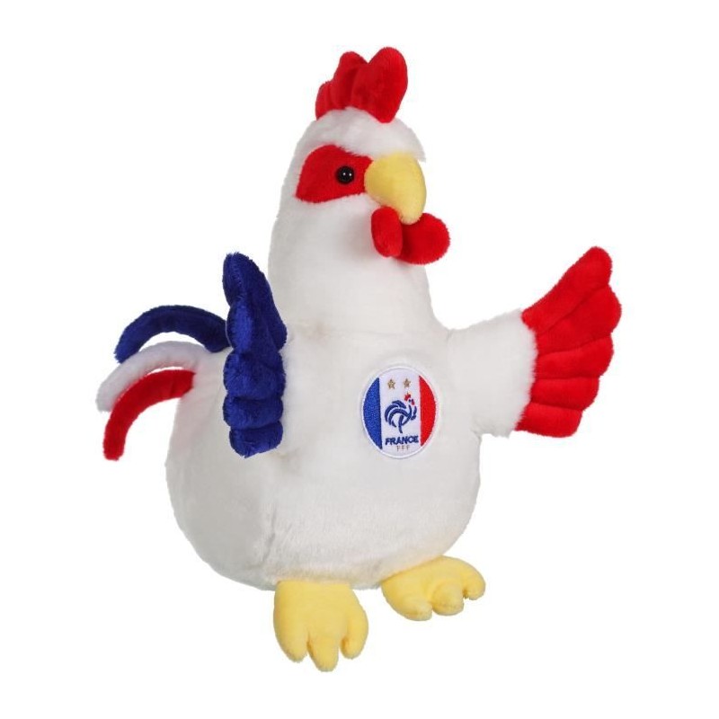 Peluche Coq FFF Sonore - GIPSY TOYS - 25 cm Peluche Coq FFF Sonore - GIPSY TOYS - 25 cm