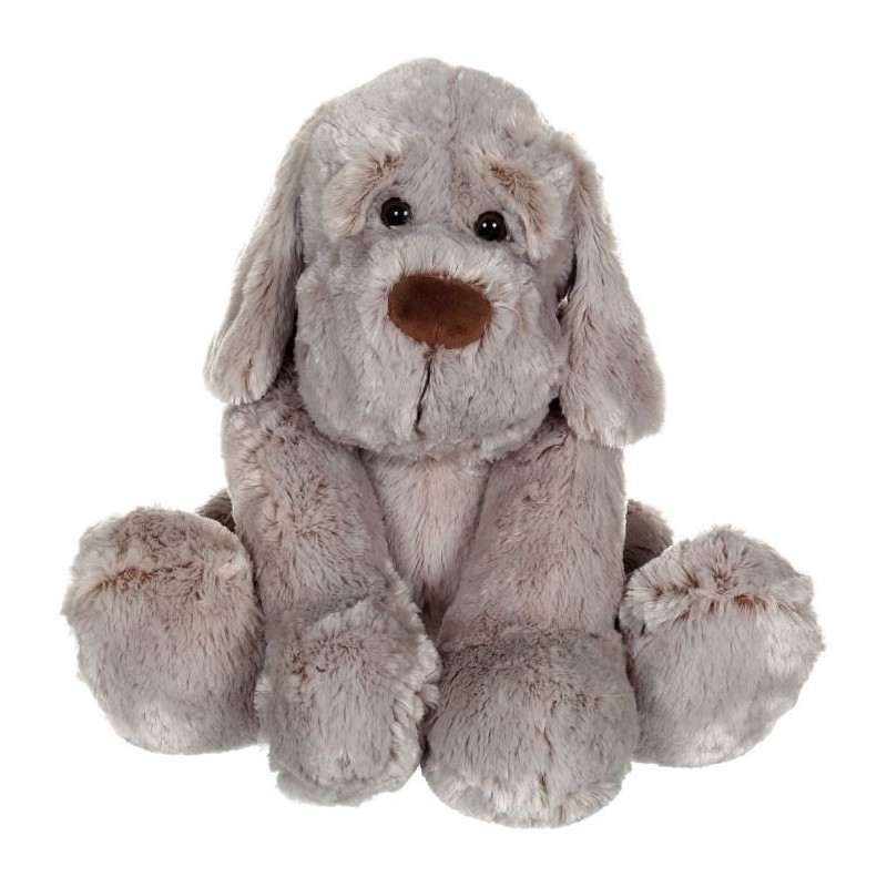 Gipsy Toys - Chien Flatoutou - Peluche - 50 cm - Gris Gipsy Toys - Chien Flatoutou - Peluche - 50 cm - Gris