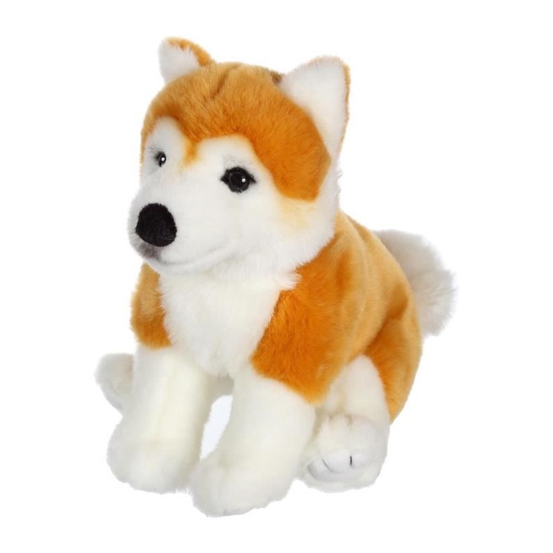Peluche Chien Shiba - GIPSY TOYS - Assis, 25 cm Peluche Chien Shiba - GIPSY TOYS - Assis, 25 cm