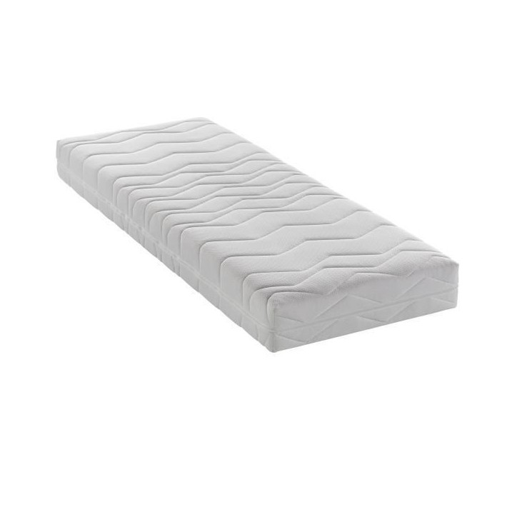 DEKODREAM Ensemble Relaxation Matelas mousse 2x90x200 cm + Sommier TPR electrique