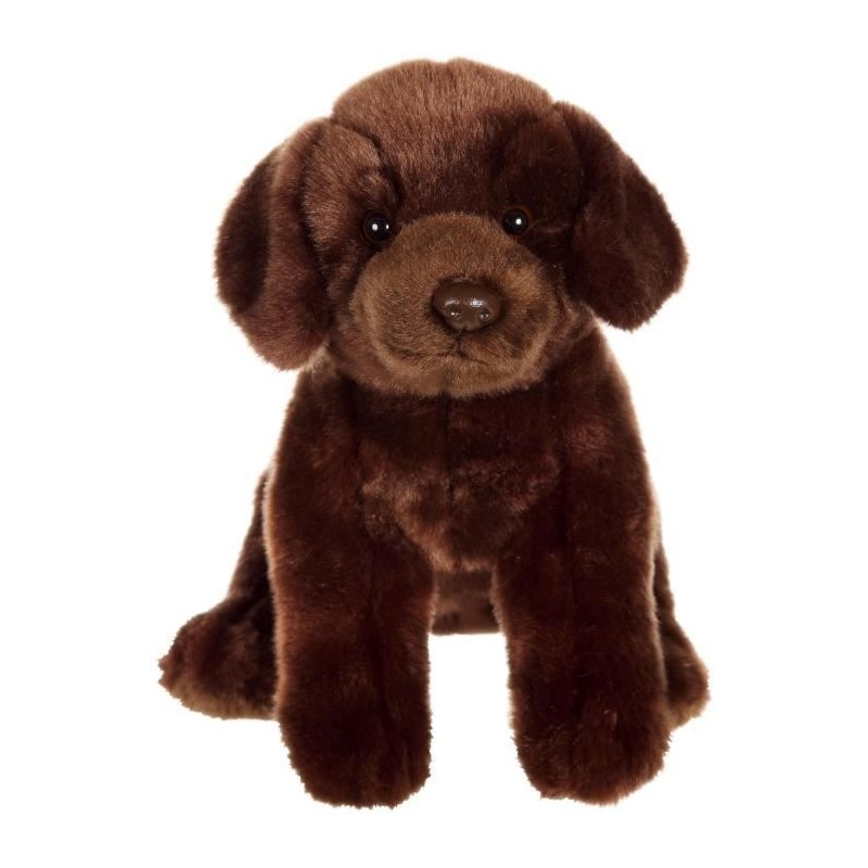 Peluche Chien Labrador Marron - GIPSY TOYS - Assis, 25 cm Peluche Chien Labrador Marron - GIPSY TOYS - Assis, 25 cm