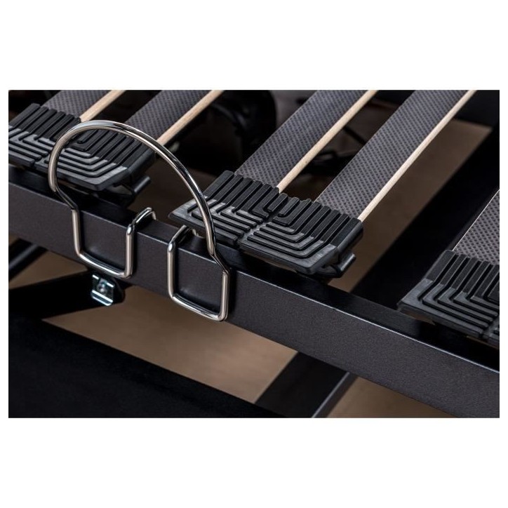DEKODREAM Ensemble Relaxation Matelas mousse 2x90x200 cm + Sommier TPR electrique