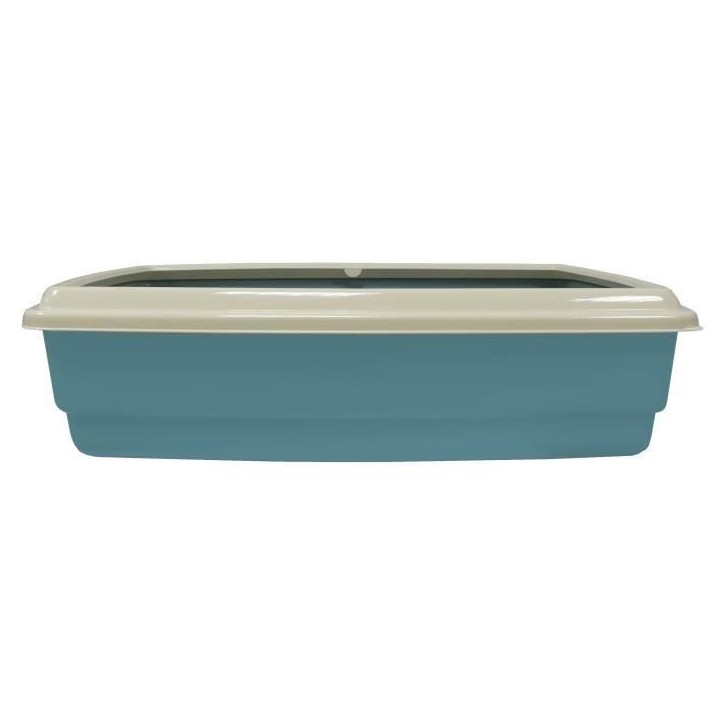 AIME Bac a litiere avec rebord 54 x 40 x 14 cm + Pelle - Pour chat AIME Bac a litiere avec rebord 54 x 40 x 14 cm + Pelle - Pour chat