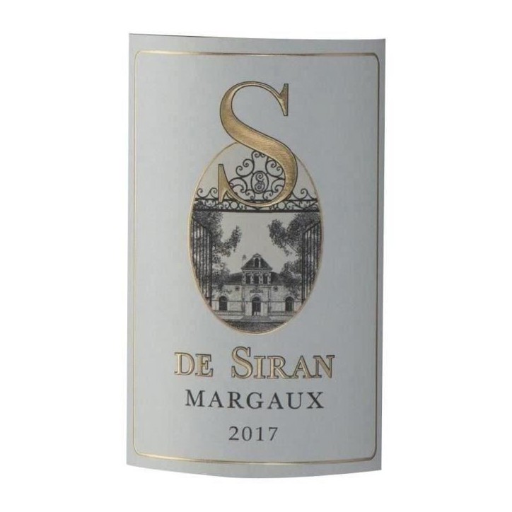 Château S de Siran 2020 Margaux - Vin rouge de Bordeaux