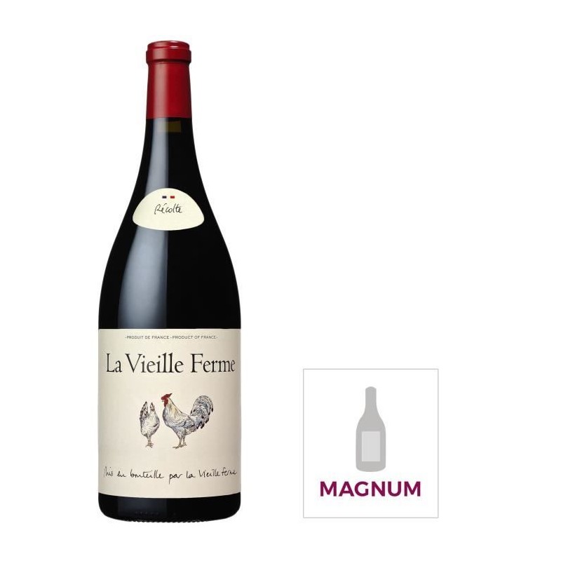 Magnum La Vieille Ferme Ventoux - Vin rouge de la Vallée du Rhône 20 Magnum La Vieille Ferme Ventoux - Vin rouge de la Vallée du Rhône 20