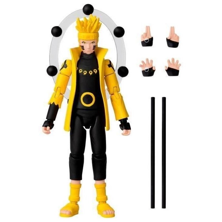 Figurine Anime Heroes Naruto Shippuden - Mode Sage des six chemins - BANDAI Figurine Anime Heroes Naruto Shippuden - Mode Sage des six chemins - BANDAI