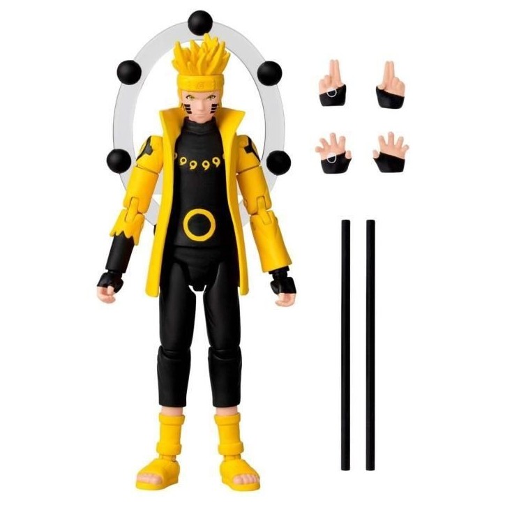 Figurine Anime Heroes Naruto Shippuden - Mode Sage des six chemins - BANDAI Figurine Anime Heroes Naruto Shippuden - Mode Sage des six chemins - BANDAI
