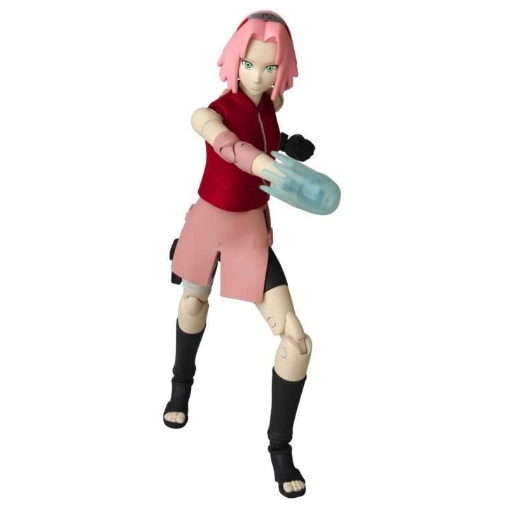 Figurine Anime Heroes - BANDAI - Naruto Shippuden - Haruno Sakura - 16 points d'articulation Figurine Anime Heroes - BANDAI - Naruto Shippuden - Haruno Sakura - 16 points d'articulation