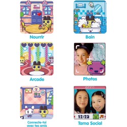 Tamagotchi PIX - BANDAI - Floral rose - Animal électronique virtuel -