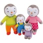 Coffret famille 4 Peluches - T'Choupi - JEMINI - +/- 19 cm Coffret famille 4 Peluches - T'Choupi - JEMINI - +/- 19 cm