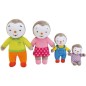Coffret famille 4 Peluches - T'Choupi - JEMINI - +/- 19 cm Coffret famille 4 Peluches - T'Choupi - JEMINI - +/- 19 cm