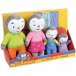Coffret famille 4 Peluches - T'Choupi - JEMINI - +/- 19 cm Coffret famille 4 Peluches - T'Choupi - JEMINI - +/- 19 cm