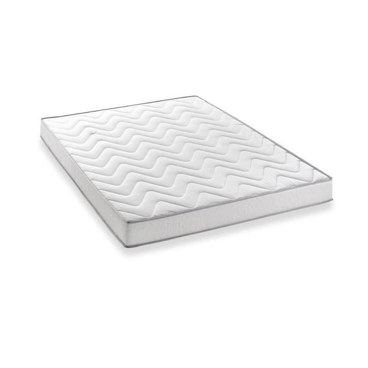 DEKO DREAM Ensemble Memoflex Matelas 140 x 190 cm + sommier - 5 zones et mémoire de forme - 16 cm