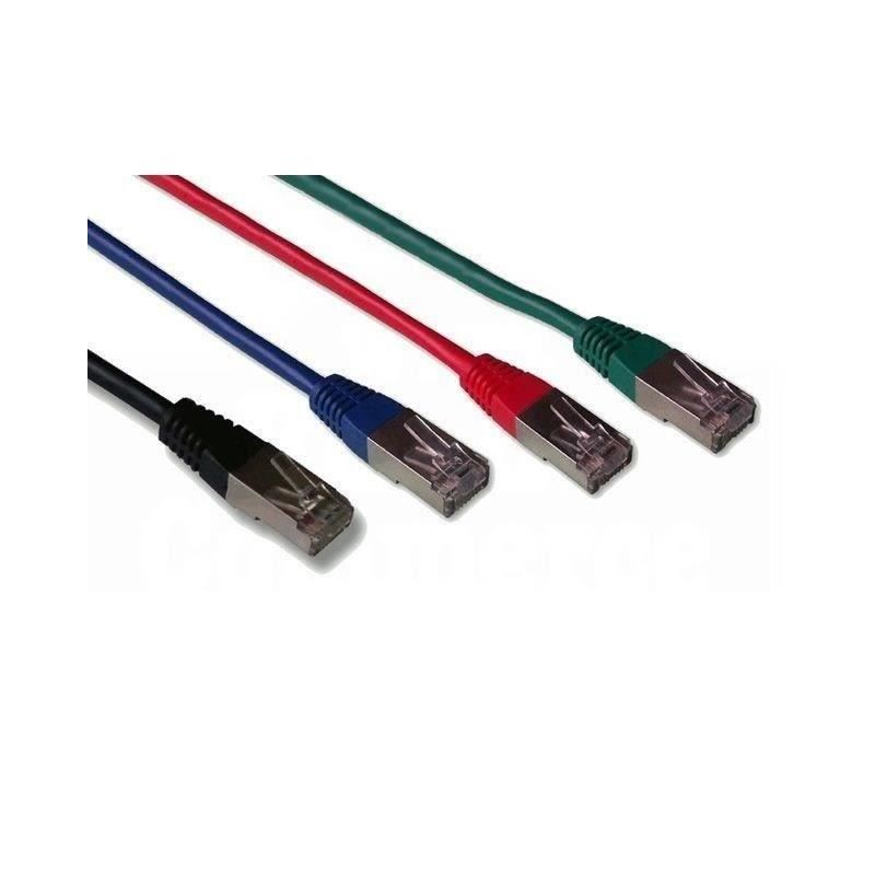 Câble RJ45 - LINEAIRE - Pack de 4 - Catégorie 6 - Blindé - 2 metres Câble RJ45 - LINEAIRE - Pack de 4 - Catégorie 6 - Blindé - 2 metres