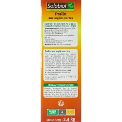 Solabiol SOPRAL3 Pralin Aux Argiles Vertes - Jusqu'a 3L - 2, 4kg