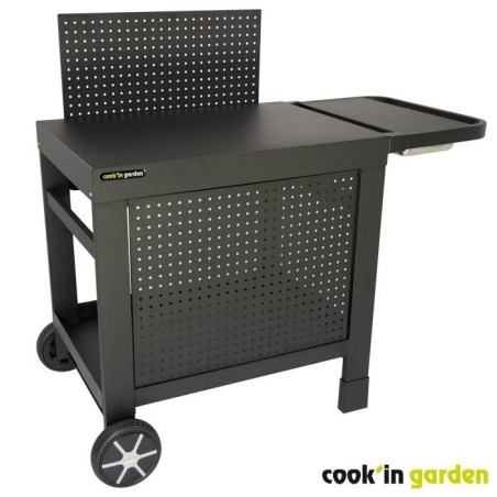 COOK'IN GARDEN Desserte REVA 110 PREMIUM - Acier - Surface de travail: