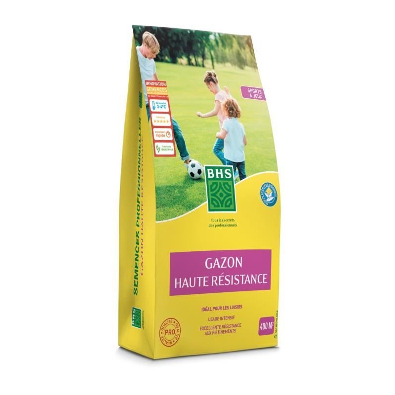 Gazon - BHS - Haute résistance 10KG - Usage Intesif Gazon - BHS - Haute résistance 10KG - Usage Intesif