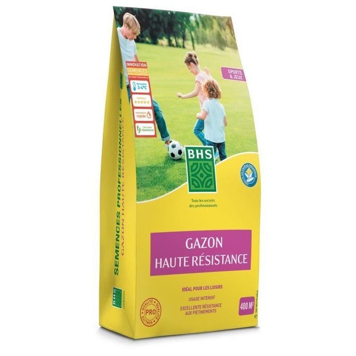 Gazon - BHS - Haute résistance 10KG - Usage Intesif Gazon - BHS - Haute résistance 10KG - Usage Intesif