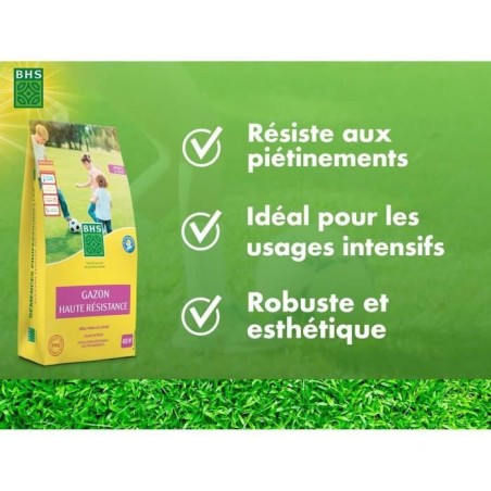 Gazon - BHS - Haute résistance 10KG - Usage Intesif