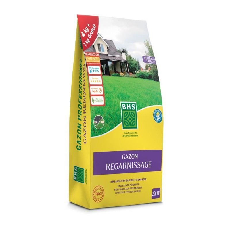 Gazon - BHS - Gazon Regarnissage 5kg