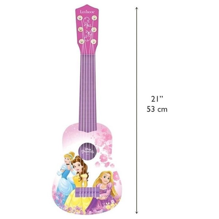 Ma Premiere Guitare Disney Princesses - 53cm Ma Premiere Guitare Disney Princesses - 53cm