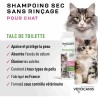 Shampoing sec - VETOCANIS - 150gr pour Chat