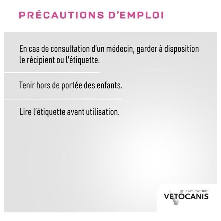 Shampoing sec - VETOCANIS - 150gr pour Chat