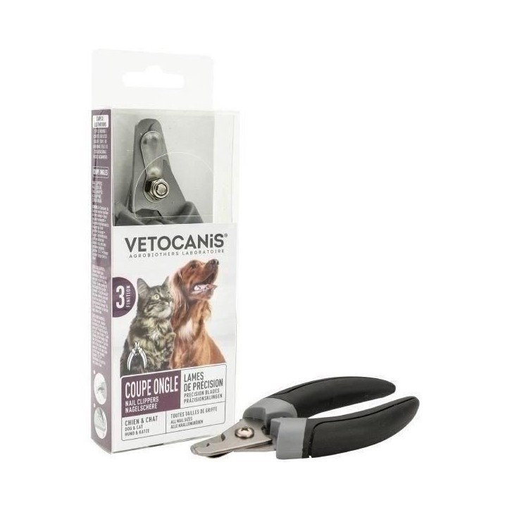 Coupe-ongle - VETOCANIS - BIO000441 - 2 Tailles - Chien/Chat Coupe-ongle - VETOCANIS - BIO000441 - 2 Tailles - Chien/Chat