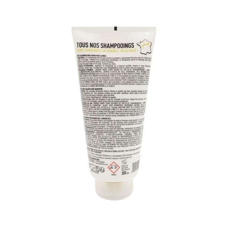 Shampoing - VETOCANIS - BIO000492 - Chien poils longs - 300 ml Shampoing - VETOCANIS - BIO000492 - Chien poils longs - 300 ml