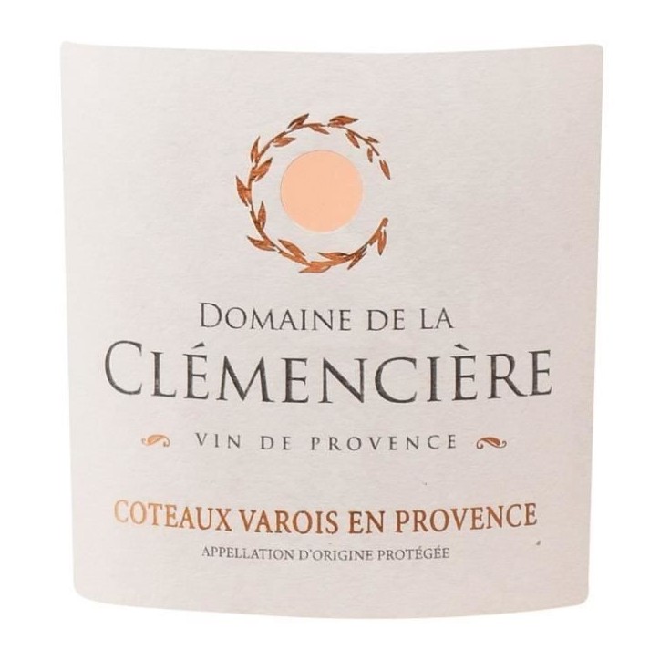 Domaine de la Clémenciere 2024 Coteaux Varois en Provence - Vin rosé de Provence
