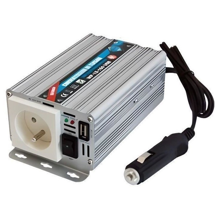 Convertisseur WP 12/220V 150W avec Prise USB Convertisseur WP 12/220V 150W avec Prise USB