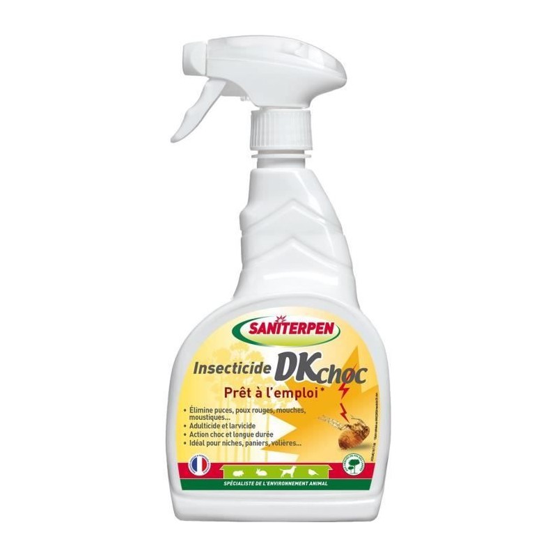SANITERPEN DK CHOC 750 ml - Insectiside - 750 ml - Élimine les insect SANITERPEN DK CHOC 750 ml - Insectiside - 750 ml - Élimine les insect