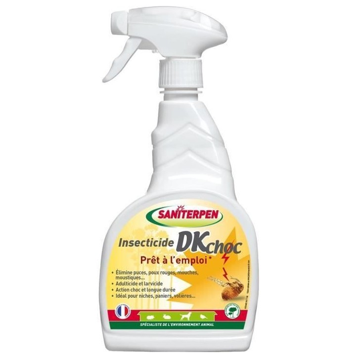 SANITERPEN DK CHOC 750 ml - Insectiside - 750 ml - Élimine les insectes volants et rampants , action longue durée, Pin des Lan SANITERPEN DK CHOC 750 ml - Insectiside - 750 ml - Élimine les insectes volants et rampants , action longue durée, Pin des Lan