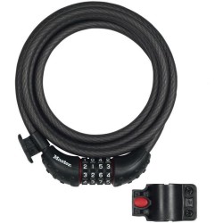 Antivol pour vélo - MASTER LOCK - 8120EURDPRO - Câble torsadé en ac