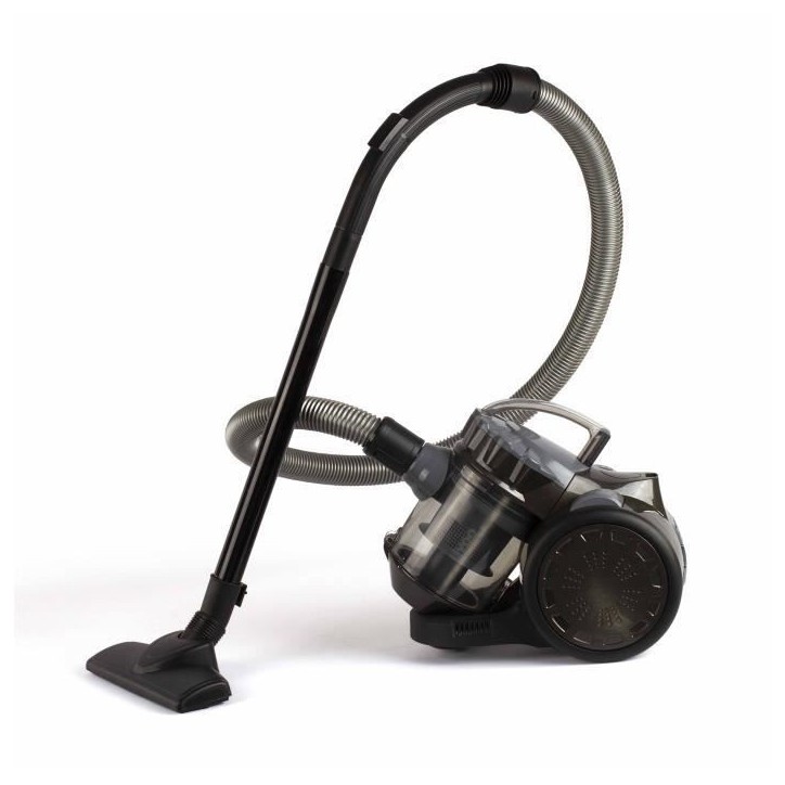 Aspirateur multi-cyclonique - LIVOO DOH105G - 700 W - 2 L - Filtre lavable - 78 dB - Gris Aspirateur multi-cyclonique - LIVOO DOH105G - 700 W - 2 L - Filtre lavable - 78 dB - Gris