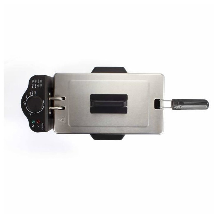 Friteuse 3 L - LIVOO - DOC216 - 2000W - 3L - Cuve amovible en acier inoxydable - Panier a friture amovible - Thermostat réglabl