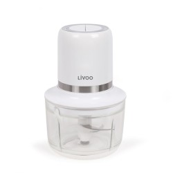Hachoir électrique sans fil - LIVOO - 200 W - 2 vitesses - 1,2 L - 4