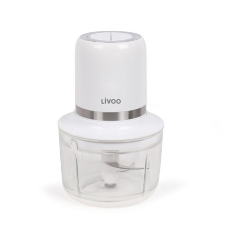 Hachoir électrique sans fil - LIVOO - 200 W - 2 vitesses - 1,2 L - 4