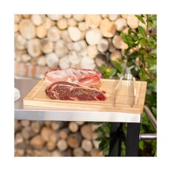 Planche a découper - LIVOO - MES141 - Bois d'hévéa - Taille XXL - 4