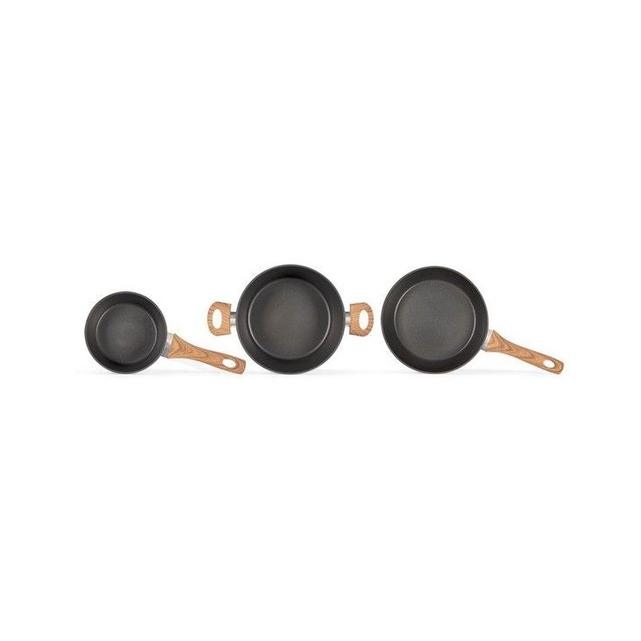 Batterie de cuisine - Induction - LIVOO - MEP147 - Aluminium antiadhésif - 5 pieces - 1 casserole Ø16 - 1 poele Ø24 - 1 faito Batterie de cuisine - Induction - LIVOO - MEP147 - Aluminium antiadhésif - 5 pieces - 1 casserole Ø16 - 1 poele Ø24 - 1 faito
