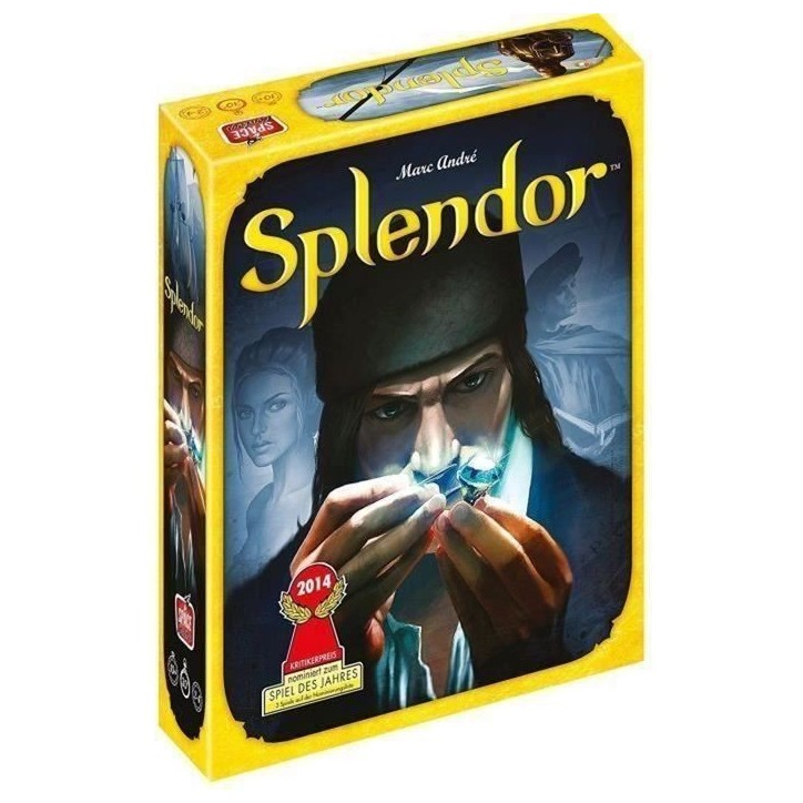 Jeu de société Splendor - ASMODEE - Unbox Now - a partir de 10 ans - 2 a 4 joueurs - 30 min