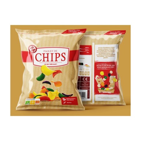 Jeu d'ambiance - Paquet de Chips - 2-5 joueurs - 30 min - Mixte