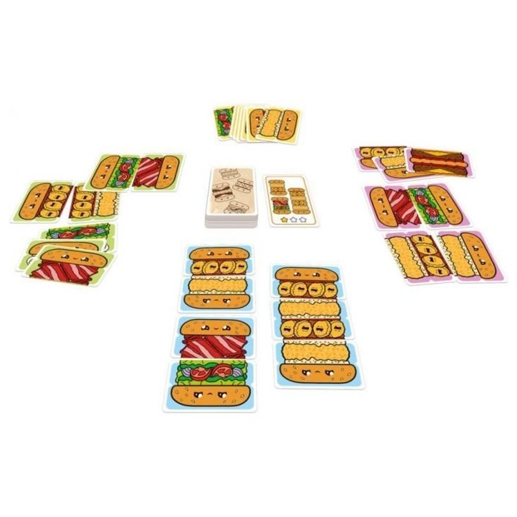 Burger ASAP - Asmodee - Jeu de rapidité - Des 7ans Burger ASAP - Asmodee - Jeu de rapidité - Des 7ans