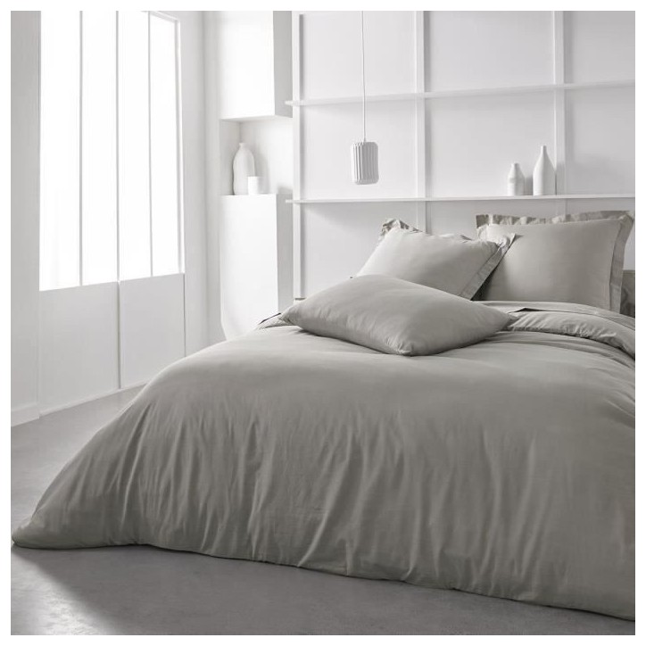 Taie de traversin - TODAY - Essential - 45 x 185 cm - 100% coton - Beige