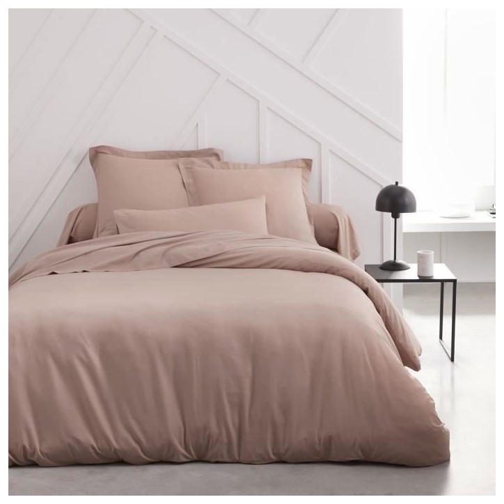 Taie de traversin - TODAY - Essential - 45 x 185 cm - 100% coton - Rose
