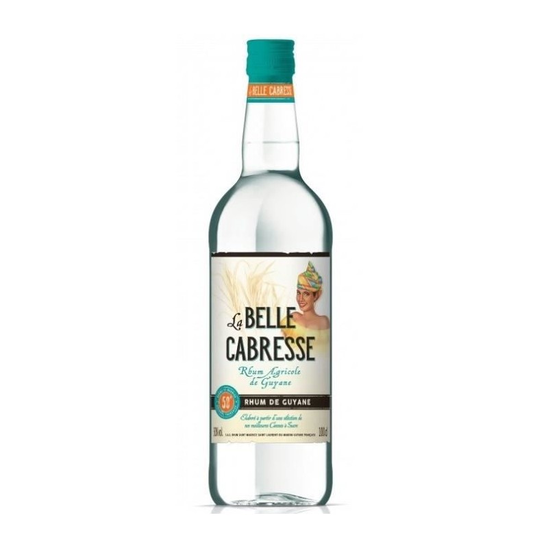 La Belle Cabresse - Rhum blanc - 50,0% Vol. - 100 cl La Belle Cabresse - Rhum blanc - 50,0% Vol. - 100 cl