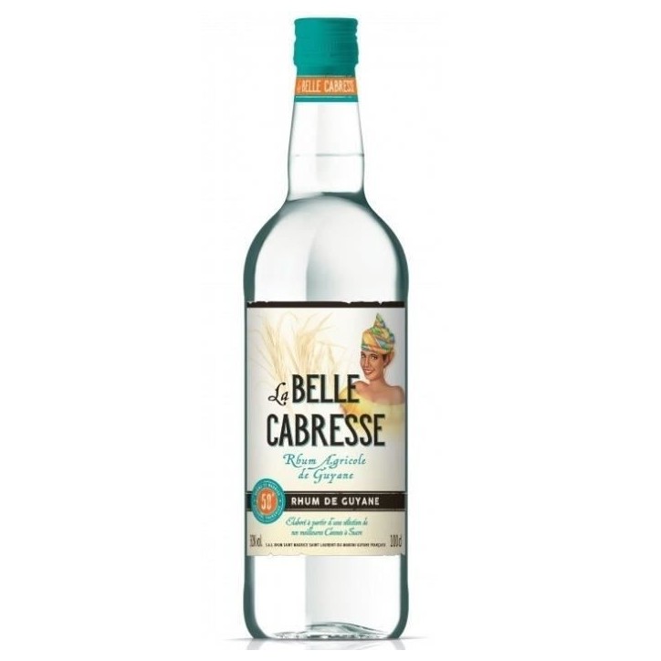 La Belle Cabresse - Rhum blanc - 50,0% Vol. - 100 cl
